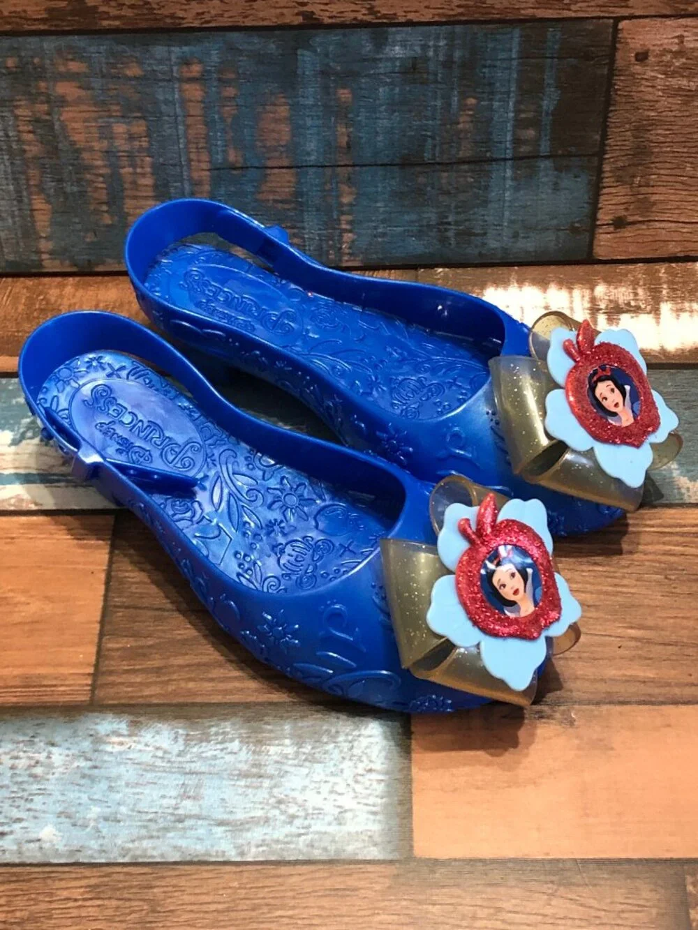 Disguise Disney Princess Snow White Slippers Girl's Dress Up Shoes Toddler 7-10